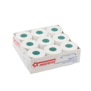 Rollo para terminal punto de venta térmico 9 pzas. 57mm de ancho x 60mm de diámetro